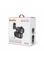 NeePho NP-60 ওয়্যারলেস ক্লিপ-অন ল্যাভালিয়ার মাইক্রোফোন (Type-C ও iPhone)