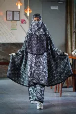 খিমার, নিকাব ও পালাজো সেট, নরম লিনেন, 6 রং