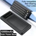 REGRSI সোলার এনার্জি পাওয়ার ব্যাংক 10000mAh