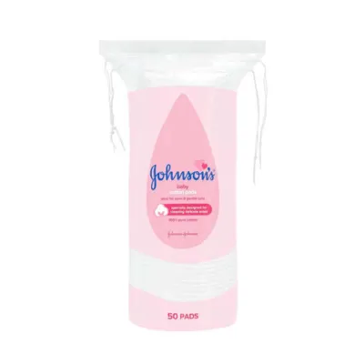 Johnson's Baby কটন প্যাড 50 পিস