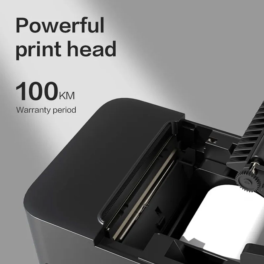 Deli ES380PN 80mm Thermal POS Receipt Printer USB LAN Drawer Port
