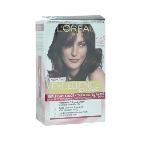 L'Oreal Excellence Creme হেয়ার কালার 4.45 মেহগনি কপার
