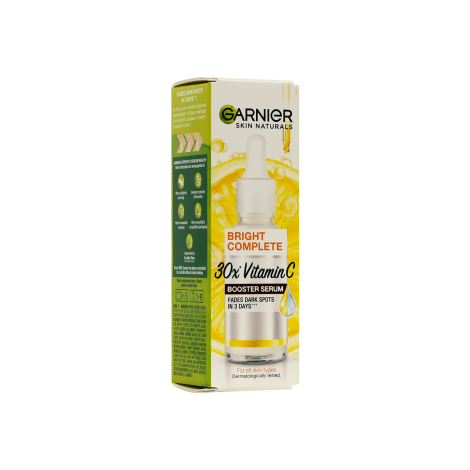 Garnier Bright Complete 30x Vitamin C Booster Serum 15ml (India)