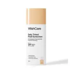 Wishcare ডেইলি টিন্টেড ফ্লুইড সানস্ক্রিন SPF 50+ PA++++ 50 মিলি - M201