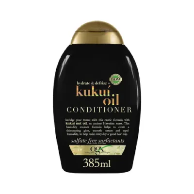 OGX Hydrate & Defrizz কুকুই অয়েল কন্ডিশনার 385ml