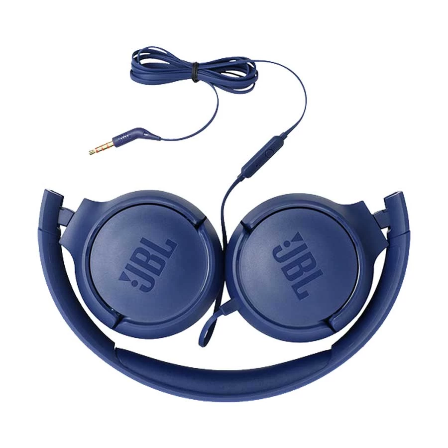JBL TUNE 500 Blue Wired Over-Ear Headphone