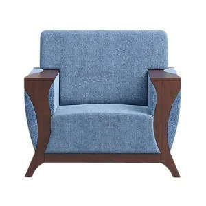 Regal ROME কাঠের সিঙ্গেল সোফা ROME-SSC-347-3-1-20 (ফ্যাব্রিক SF-2117)