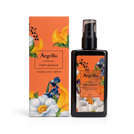 Argello Poppy Blossom Hair Oil 100ml (Korea)