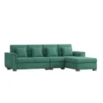 Regal Paris L শেপ সোফা সেট SDC-365-3-1-20 (Fabric-2156)