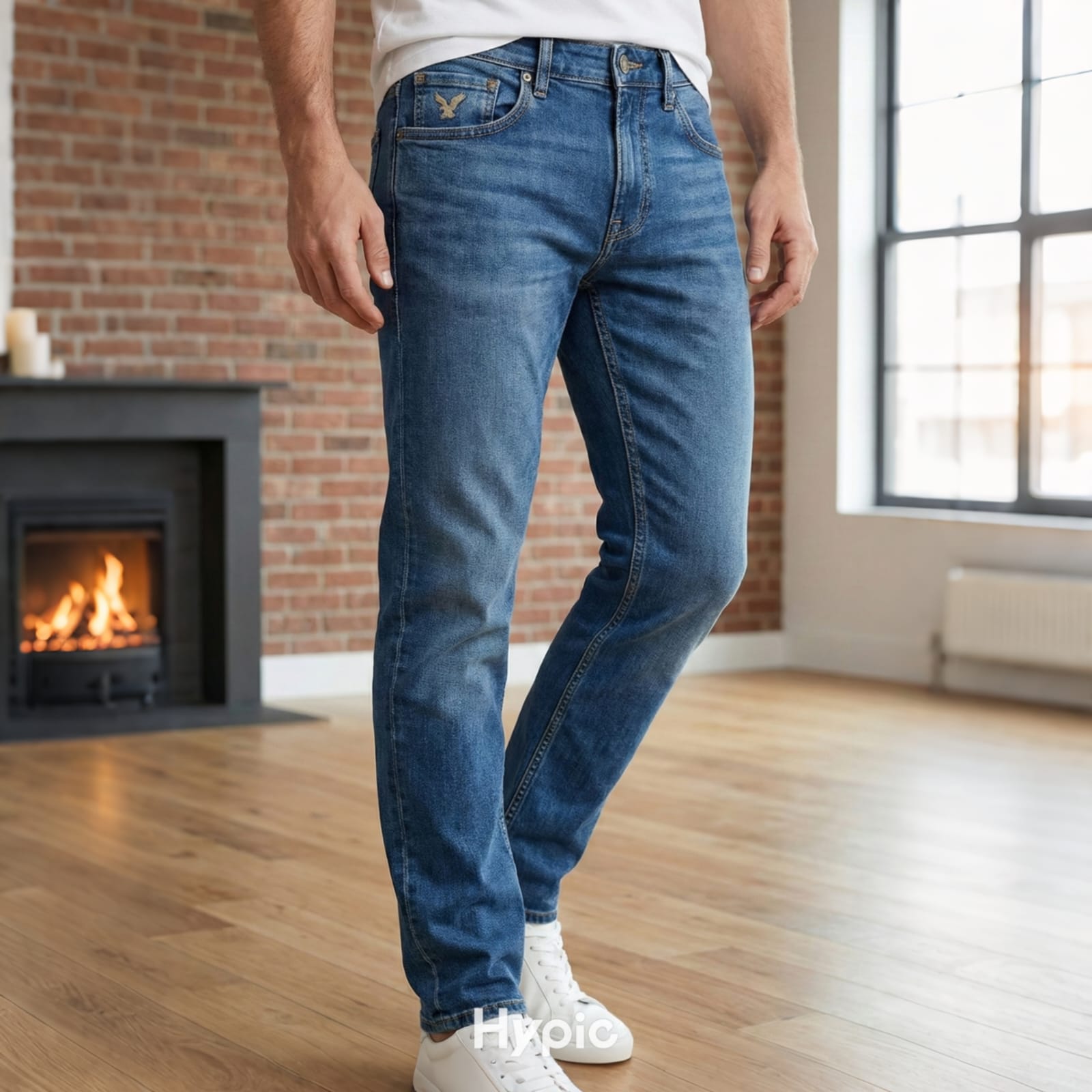 American Eagle ছেলেদের ব্লু জিন্স প্যান্ট