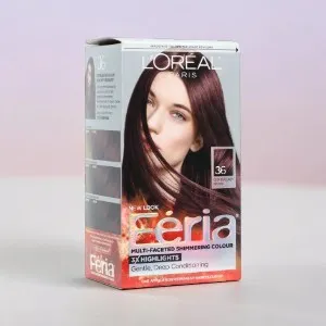 L'Oreal Feria মাল্টি ফেসেটেড শিমারিং হেয়ার কালার - 36 Chocolate Cherry