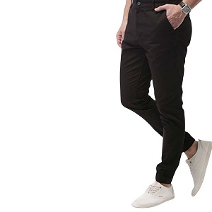 Slim-Fit Tule Gabardine Pants