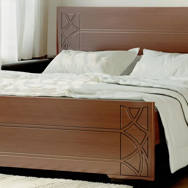 Regal Roma কাঠের ডাবল খাট