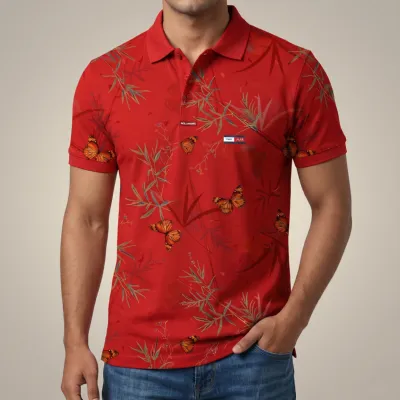 হাফ স্লিভ পোলো শার্ট (M, L, XL)