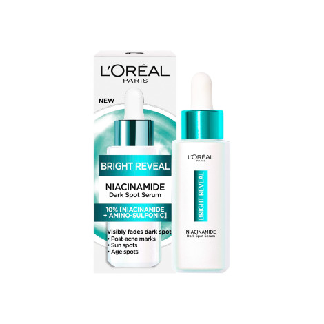 L'Oreal ব্রাইট রিভিল নিয়াসিনামাইড ডার্ক স্পট সিরাম 30ml
