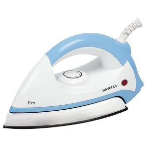 Havells ERA ড্রাই আয়রন 1000W, American Heritage কোটিং (নীল)