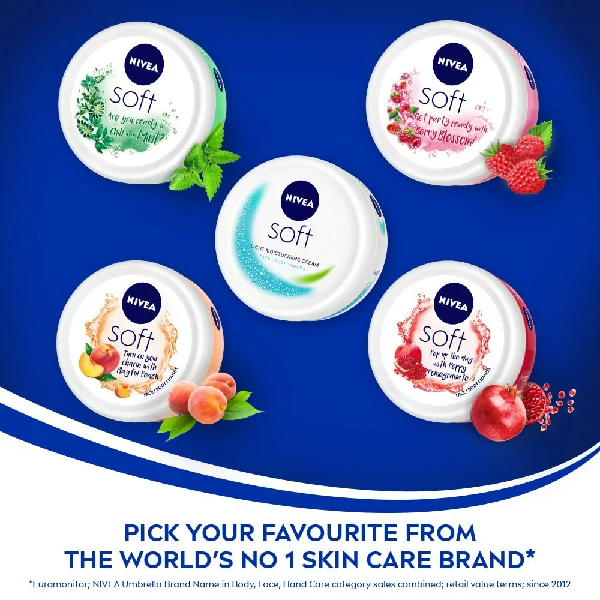 Nivea Soft Jar ময়েশ্চারাইজিং ক্রিম (100ml)