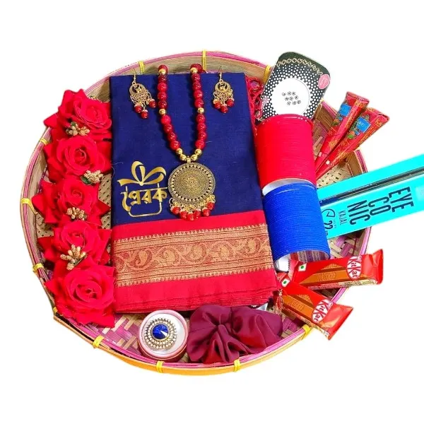 শাড়ি কম্বো প্যাকেজ (4 কালার)
