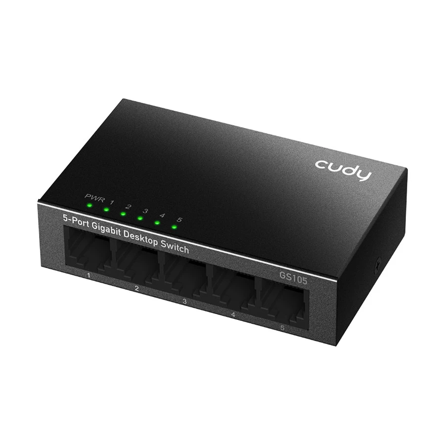 Cudy GS105 4.0 5 Port Unmanaged Gigabit Desktop Switch