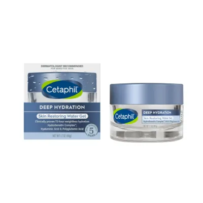 Cetaphil Deep Hydration Skin Restoring ওয়াটার জেল ময়েশ্চারাইজার 48g