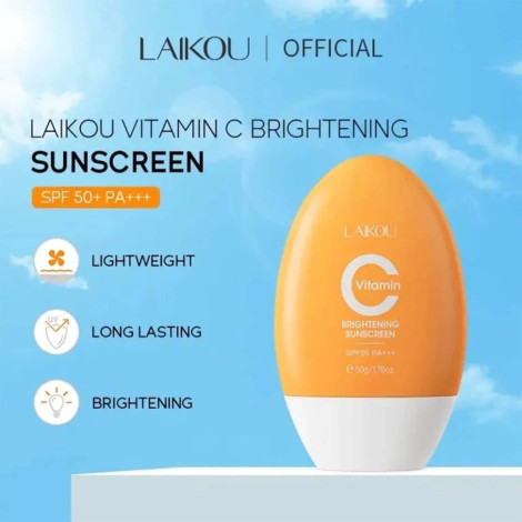 লাইকো ভিটামিন C ব্রাইটেনিং সানস্ক্রিন SPF50 PA+++ ৫০g (China)
