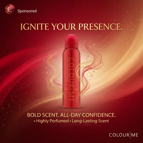 Colour Me হাইলি পারফিউমড বডি স্প্রে 150ml