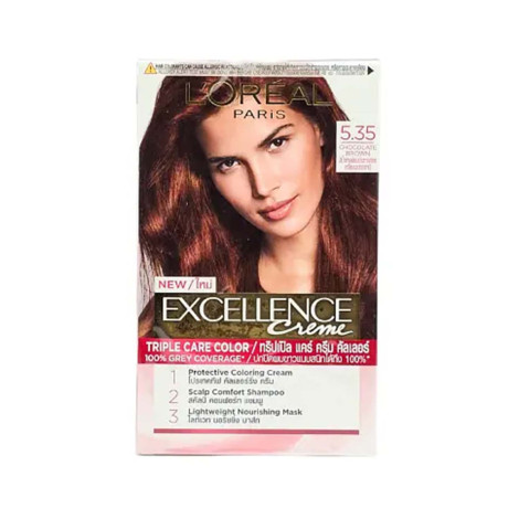 L'Oreal Excellence হেয়ার কালার 5.3 চকলেট ব্রাউন