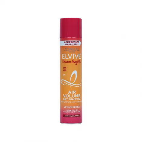 L'Oreal Paris Elvive Dream Lengths এয়ার ভলিউম ড্রাই শ্যাম্পু 200ml