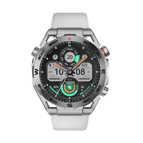Haylou Watch R8 AMOLED সিলভার ব্লুটুথ কলিং স্মার্ট ওয়াচ