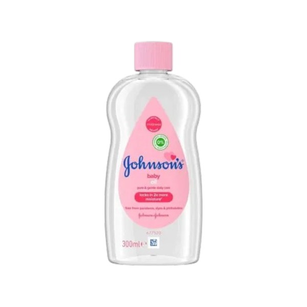 Johnson's Pure & Gentle Daily Care Baby Oil 300ml (EU)