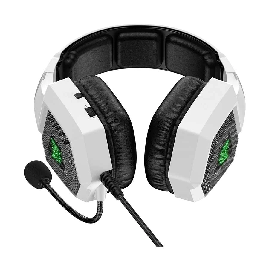 Onikuma K8 RGB Wired White Stereo Gaming Headphone