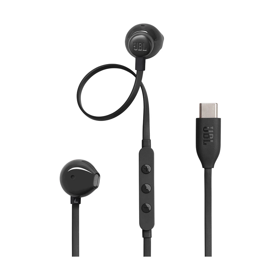 JBL Tune 305C USB Type-C Wired In-Ear Black Earphone