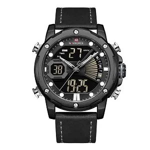 NAVIFORCE NF 9172 মিলিটারি ডুয়াল-টাইম ঘড়ি