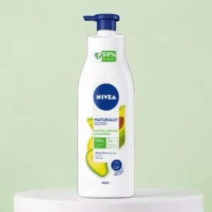 Nivea Naturally Good ন্যাচারাল অ্যাভোকাডো ও প্যাম্পারিং বডি লোশন 400ml