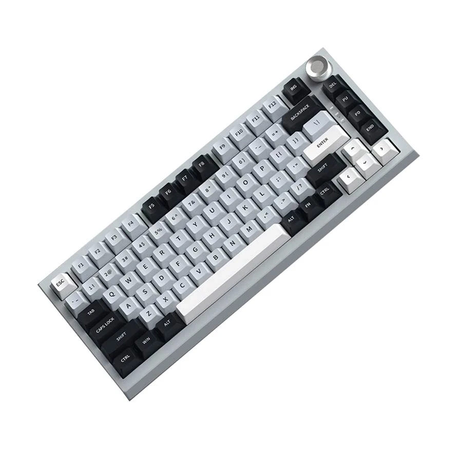 PC Power Thock 81 Tri Mode Hot Swap Mechanical Keyboard White