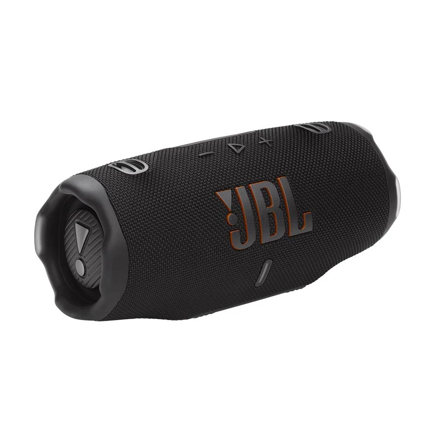 JBL Charge 6 Black Portable Bluetooth Speaker with Built-in Powerbank