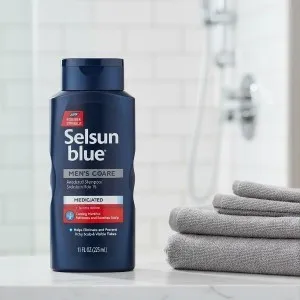 Selsun Blue Men's Care মেডিকেটেড অ্যান্টি-ড্যান্ড্রাফ শ্যাম্পু 325ml