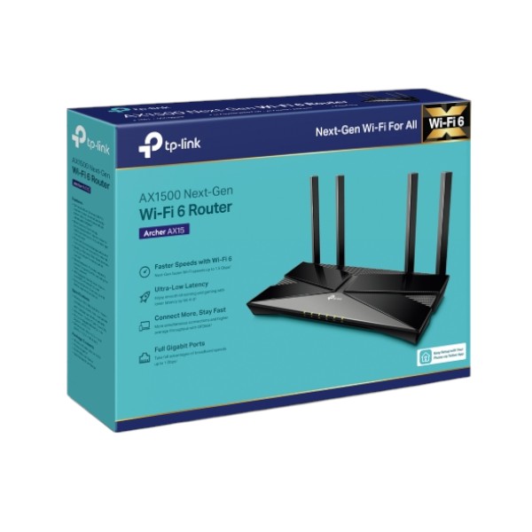 Archer AX15 নতুন AX1500 Wi-Fi 6 রাউটার