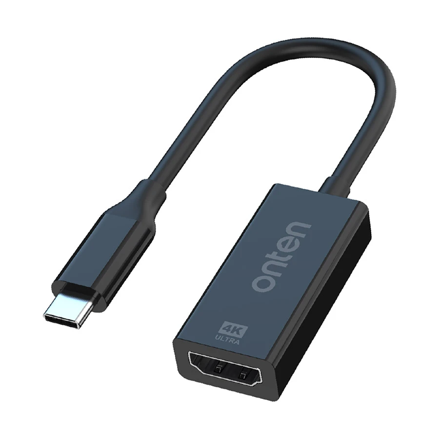 Onten OTN-UC931 Type-C Male to HDMI Female Black Converter