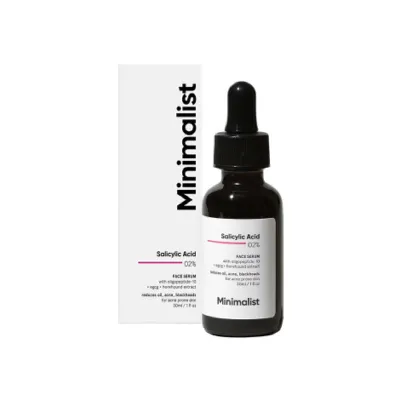 Minimalist স্যালিসাইলিক অ্যাসিড 02% ফেস সিরাম 30ml