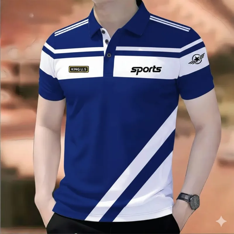 Men's Half Sleeve Cotton Polo Shirt, Size XL, 5 Colours