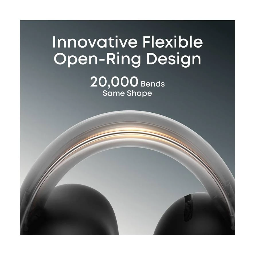Anker Soundcore AeroClip Open-Ear Clip-On Earbuds Midnight Black