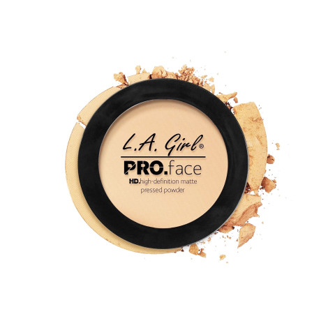 L.A. Girl Pro Face HD Matte Pressed Powder - GPP605 Nude Beige (China)