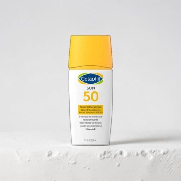 Cetaphil Sheer Mineral ফেস লিকুইড সানস্ক্রিন SPF50 50ml