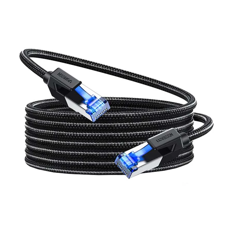 UGREEN NW153 (30799) Cat-8 F/FTP 15 Meter Black Network Cable
