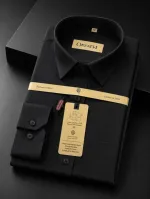 Men's Pure Cotton Formal Shirt, Sizes M to XXL