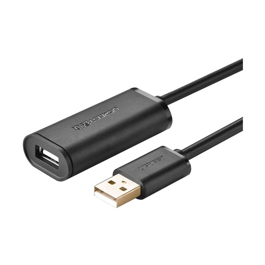 UGREEN US121 10324 USB Male to Female 20 Meter Black Extension Cable