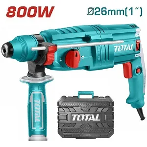 TOTAL 800W রোটারি হ্যামার ড্রিল