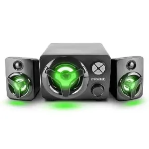 Microlab U210 USB 2.1 LED ব্লুটুথ স্পিকার কালো