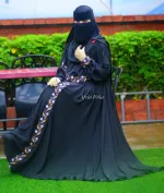এমব্রয়ডারি Moriom বোরকা